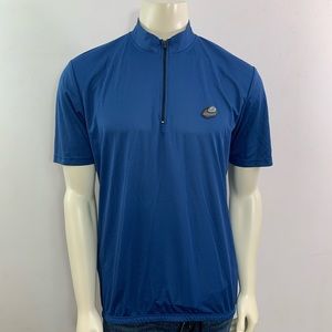 Briko Short Sleeve Blue Cycling Shirt